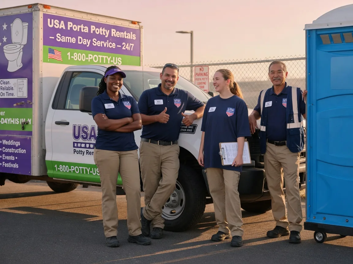 Porta Potty Rental company in Bowie, AZ